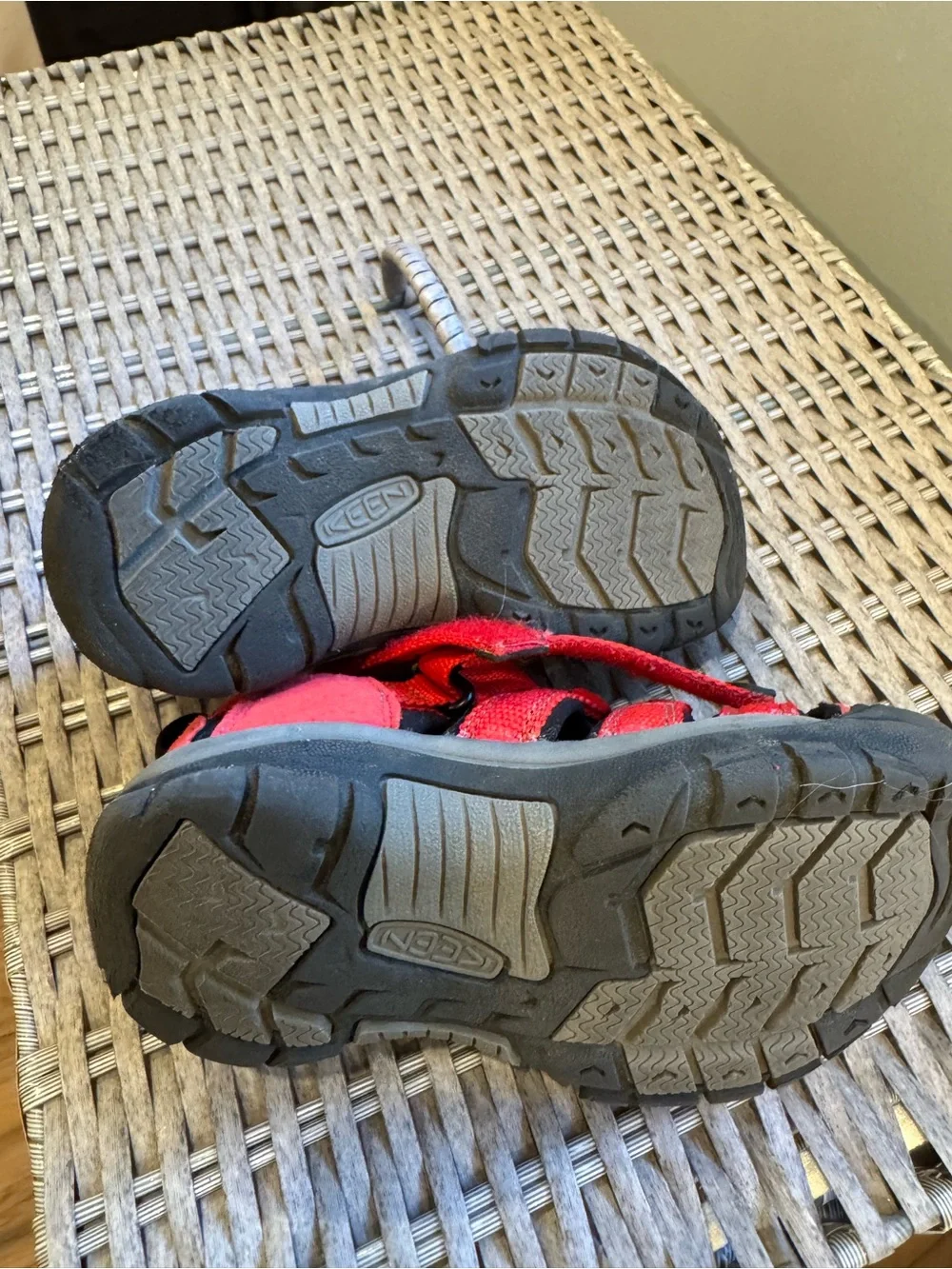 Kids Red Keen Water Sandals - Outdoor Play Shoes